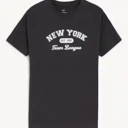 Girls Typographic Print Round-Neck T-Shirt-image-2