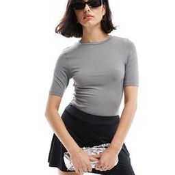 asos design Women Skinny Fit T-Shirt Bodysuit-picture-44