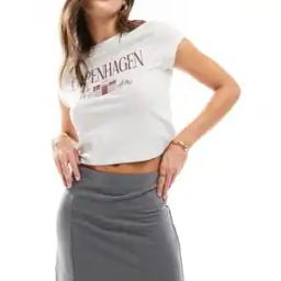 Mini Skirt with Splits-image-13