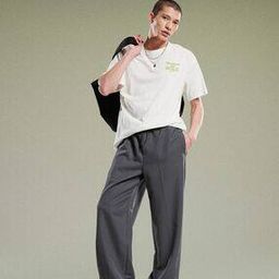 Smart Wide-Leg Pull-On Trousers-image-54