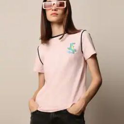 only Women Graphic Print Regular Fit Round-Neck T-Shirt-picture-17