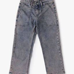 Girls Heavy-Wash Straight Fit Jeans-image-13