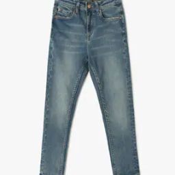 Boys Lightly Washed Skinny Fit Jeans-image-37