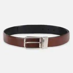 Men Reversible Leather Belt-image-30