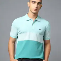 arrow sports Men Colourblock Regular Fit Polo T-Shirt-picture-25