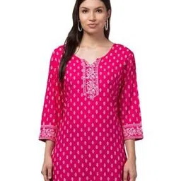 aura glam Women Paisley Kurti-picture-13