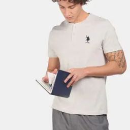 u.s. polo assn. Cotton Henley T-shirt-picture-11