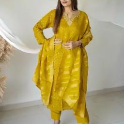 nyrika Self-Design Straight Kurta Set-picture-29