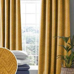 Set of 2 Chevron Blackout Door Curtains-image-93