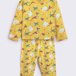 hopscotch Boys Graphic Lounge Pants and T-Shirt Set-picture-25