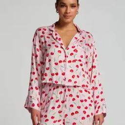 Twill Long-Sleeved Pyjama Top-picture-26