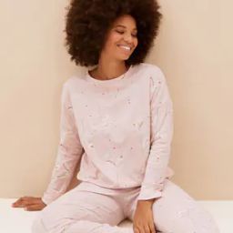 Floral Print Pure Cotton Pyjama Set-image-37