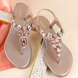 Women T-strap Sandals-17