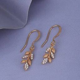 carlton london Women Stone-Studded Stud Earrings-picture-25
