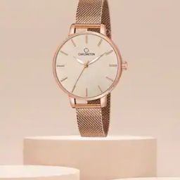 CT2014 Water-Resistant Analogue Watch with Mesh Strap-image-29
