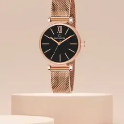 Men CT2016 Water-Resistant Analogue Watch with Mesh Strap-image-26