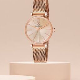 CT2016 Water-Resistant Analogue Watch with Mesh Strap-32