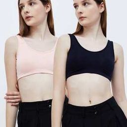 Pack of 2 Women Non-Padded Bras-15