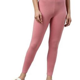 Skinny Fit Leggings with Elasticated Waist-image-78
