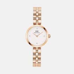 DW00100717K Analogue Watch with Metallic Strap-image-6
