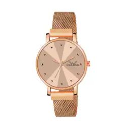 LD-RG173-RG Analogue Watch with Stainless Steel Strap-image-5