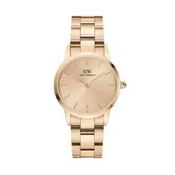 daniel wellington Women Iconic Link Unitone Round Analogue Watch - DW00100401-picture-28