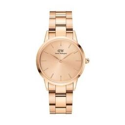 Women Iconic Link Unitone Round Analogue Watch - DW00100483-21