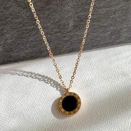 Women Rose Gold-Plated Stone-Studded Short Necklace-53