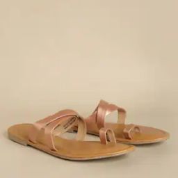Toe-Ring Flat Sandals-image-128