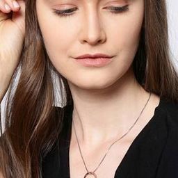 Double Toned Pendant with Chain For Women B615618N/1-image-4