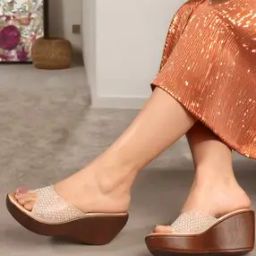 Women Wedges With Synthetic Upper-47