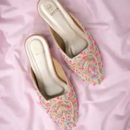Embellished Chunky-Heeled Shoes-image-64