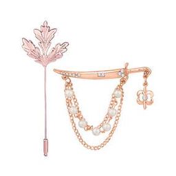 Set of 2 Stone-Studded Tiepins-image-29