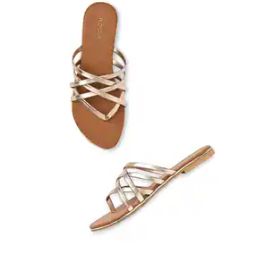 Women Slip-On Regular Fit Flat Sandals-image-28