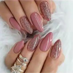 Set of 24 Artificial Reusable Nails-image-74