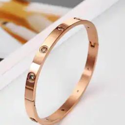 Women Rose Gold-Plated Wrap Bracelet-image-24