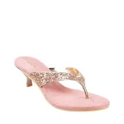 mochi Shimmery Thing-Strap Kitten Heels-picture-28