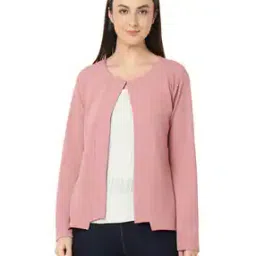 Women Regular Fit Front-Open Jacket-image-66
