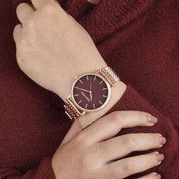 AMWW810 Women Round-Shaped Analogue Watch-image-23