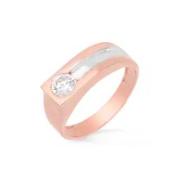 Women Yellow Gold Stone-Studded Band Ring-image-108