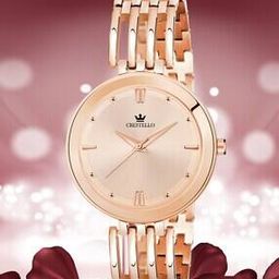 CR-JWL122-RG Analogue Watch with Stainless Steel Strap-image-72