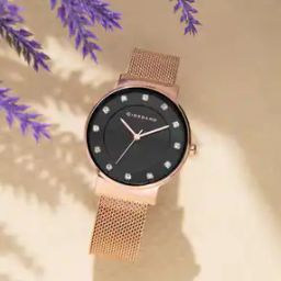 A2047-11 Analogue Watch with Metal Strap-image-8