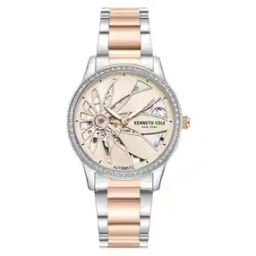 Automatic Analogue Watch with Stainless Steel Strap--NTKCWLL0060903LD-image-1