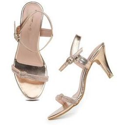 Embellished Stilettos with Buckle Closure-image-19