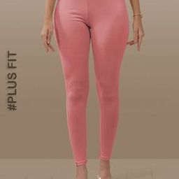 Women Leggings with Elasticated Waistband-image-8