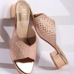 Women Chunky Heeled Sandals With Synthetic Upper-image-50