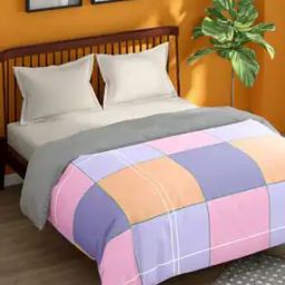120 GSM Geometric Print Double Comforter-image-23