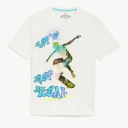 Pure Cotton Skate Print T-Shirt-image-11