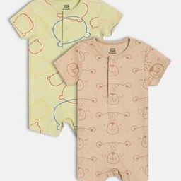 mini klub Boys Pack of 2 Printed Rompers-picture-19