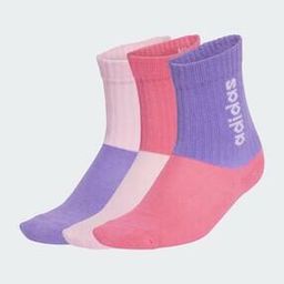 Boys Pack of 3 Linear Crew Colourblock Socks-image-60